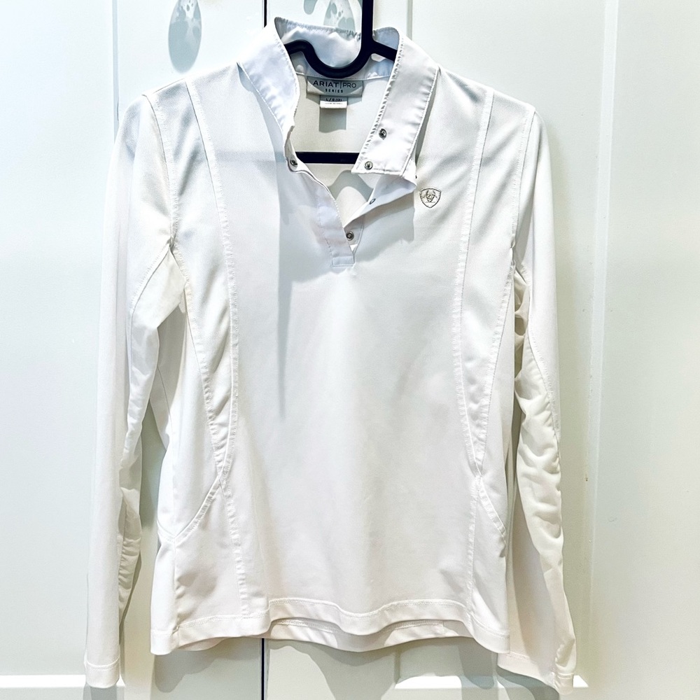 Ariat PRO Series Youth Equestrian Long-Sleeve Show Shirt Girl L (12)